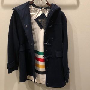 NWT Pendleton Navy Coat- XS 💙